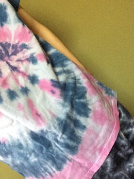 「RAGEBLUE（レイジブルー）のアイテム（Tシャツ/カットソー、パープル系）」を使った、不可思議不思議さん（メンズ）の夏コーディネート