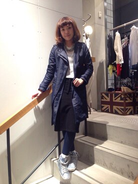 「Johnbull Private labo（ジョンブルプライベートラボ）のアイテム（デニムジャケット）」を使った、MAIさん（レディース・164cm）の春コーディネート