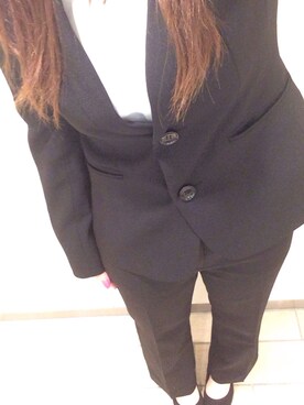 「スーツ」｜♥︎ chan rii  ♥︎さん（レディース・151cm）の春コーディネート