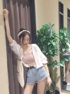 张大哥爱喝奶さんのコーディネート