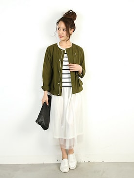 フェリーニさん（レディース・156cm）の秋コーディネート