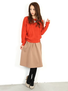 フェリーニさん（レディース・156cm）の秋コーディネート