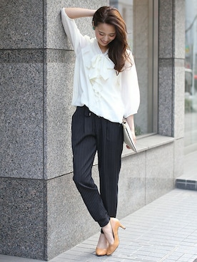 フェリーニさん（レディース・156cm）の秋コーディネート