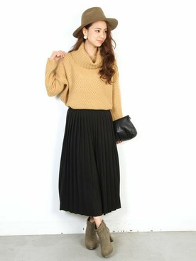 フェリーニさん(レディース・156cm)の秋コーディネート