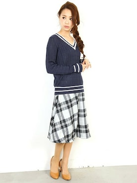 フェリーニさん（レディース・156cm）の秋コーディネート