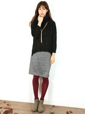 フェリーニさん(レディース・166cm)の秋コーディネート