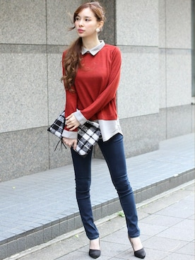 フェリーニさん（レディース・162cm）の冬コーディネート