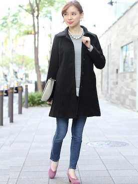 フェリーニさん（レディース・162cm）の冬コーディネート