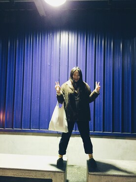 「アイテム（アナログ腕時計、ピンク系）」を使った、Ceciliaさん（レディース・168cm）の春コーディネート