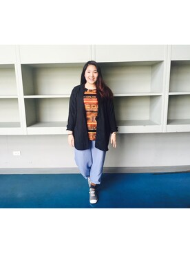 「アイテム（その他シューズ、グレー系）」を使った、Ceciliaさん（レディース・168cm）の春コーディネート