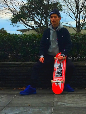 「アイテム（その他雑貨）」を使った、masashi.kさん（メンズ・172cm）の冬コーディネート