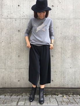 「PELLICO（ペリーコ）のアイテム」を使った、ARIさん（レディース・154cm）の夏コーディネート