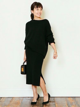 「PELLICO（ペリーコ）のアイテム」を使った、ARIさん（レディース・154cm）の秋コーディネート