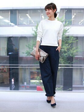 BARNYARDSTORM本部さん（レディース・167cm）の秋コーディネート