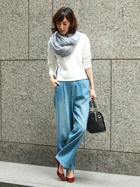 BARNYARDSTORM本部さん（レディース・167cm）の秋コーディネート