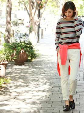 BARNYARDSTORM本部さん（レディース・167cm）の秋コーディネート