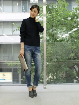 BARNYARDSTORM本部さん（レディース・167cm）の秋コーディネート