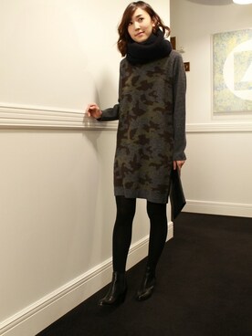 BARNYARDSTORM本部さん（レディース・167cm）の秋コーディネート