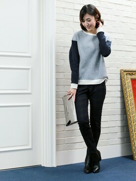 BARNYARDSTORM本部さん（レディース・167cm）の秋コーディネート