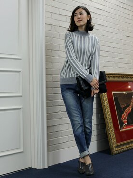 BARNYARDSTORM本部さん（レディース・167cm）の冬コーディネート