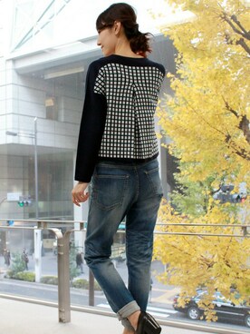 BARNYARDSTORM本部さん（レディース・167cm）の冬コーディネート