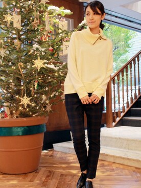 BARNYARDSTORM本部さん（レディース・167cm）の冬コーディネート