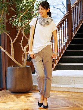 BARNYARDSTORM本部さん(レディース・167cm)の冬コーディネート