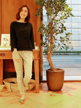 BARNYARDSTORM本部さん(レディース・167cm)の春コーディネート