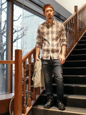 BARNYARDSTORM本部さん（メンズ・174cm）の春コーディネート