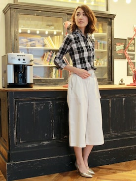 BARNYARDSTORM本部さん（レディース・167cm）の春コーディネート