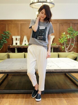 BARNYARDSTORM本部さん(レディース・167cm)の春コーディネート