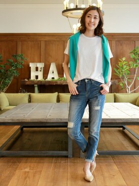 BARNYARDSTORM本部さん（レディース・167cm）の春コーディネート