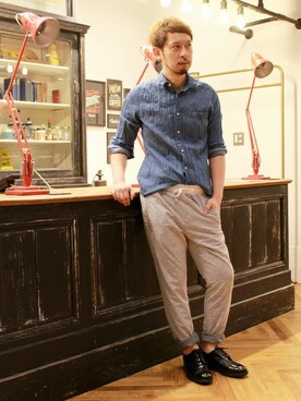 BARNYARDSTORM本部さん(メンズ・174cm)の春コーディネート