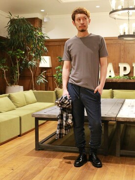 BARNYARDSTORM本部さん(メンズ・174cm)の春コーディネート