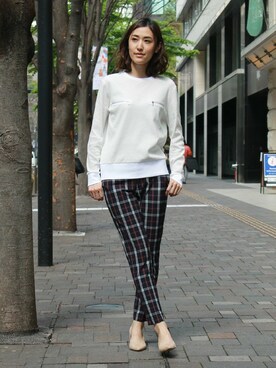 BARNYARDSTORM本部さん（レディース・167cm）の春コーディネート