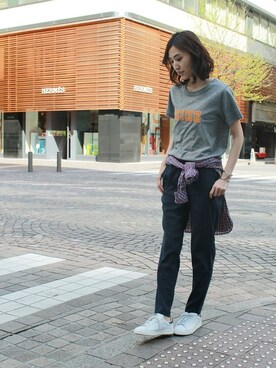 BARNYARDSTORM本部さん（レディース・167cm）の春コーディネート