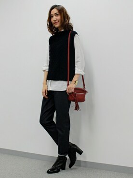 BARNYARDSTORM本部さん(レディース・167cm)の秋コーディネート