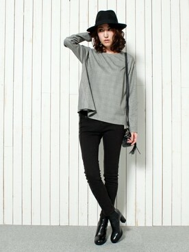 BARNYARDSTORM本部さん（レディース・167cm）の秋コーディネート