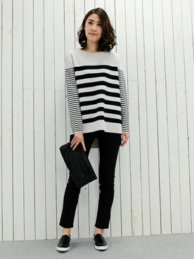 BARNYARDSTORM本部さん（レディース・167cm）の秋コーディネート