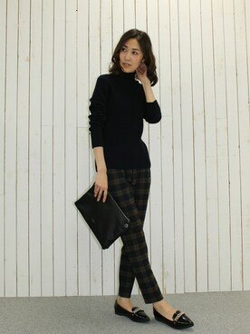 BARNYARDSTORM本部さん（レディース・167cm）の秋コーディネート