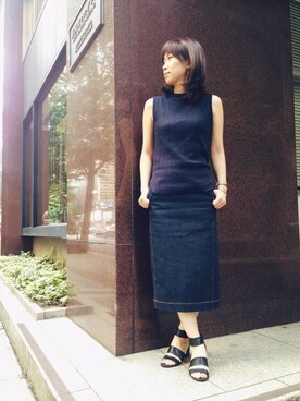 BARNYARDSTORM本部さん（レディース・158cm）の夏コーディネート