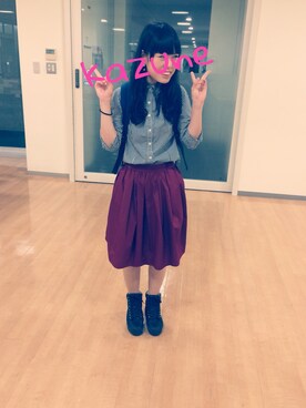 かずねさん（レディース・155cm）の秋コーディネート