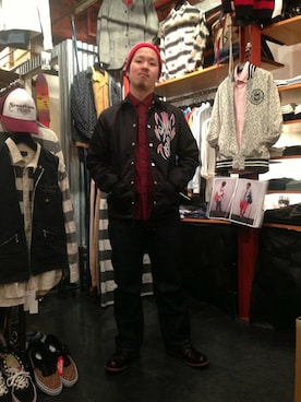 「SCHOTT」｜「アイテム（カバーオール）」を使った、kawakamiさん（メンズ・171cm）の春コーディネート