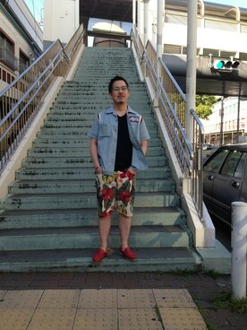 kawakamiさん（メンズ・171cm）の春コーディネート