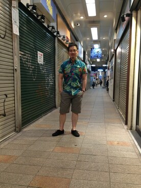 kawakamiさん（メンズ・171cm）の夏コーディネート