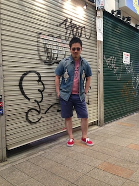 kawakamiさん（メンズ・171cm）の夏コーディネート