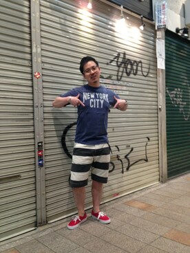 kawakamiさん（メンズ・171cm）の夏コーディネート