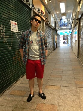 kawakamiさん(メンズ・171cm)の夏コーディネート