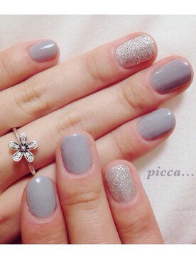 「アイテム（ハンドケア/ハンドクリーム、シルバー系）」を使った、Picca...さん（レディース・159cm）の秋コーディネート