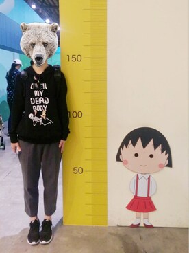 「lazybone（レイジーボーン）のアイテム」を使った、Yi Jun Panさん（レディース・166cm）の春コーディネート